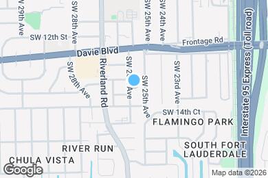 Map image of the property - 1354 SW 26th Ave