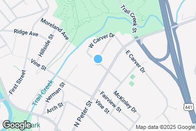 Map image of the property - 276 Moreland Ave