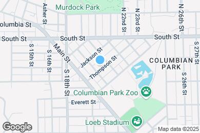 Map image of the property - 1808 Thompson St