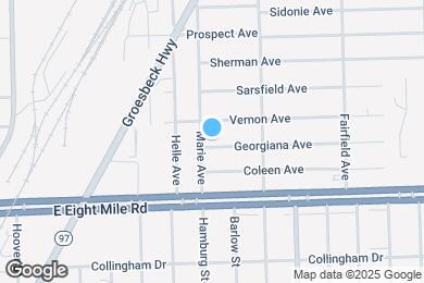 Map image of the property - 12411 Georgiana Ave