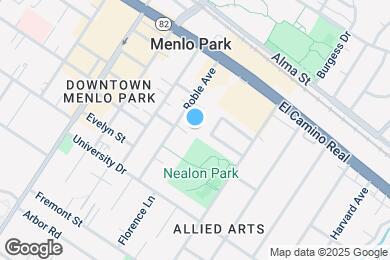 Map image of the property - 743 Roble Ave