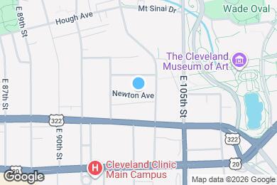 Map image of the property - 9909 Newton Ave