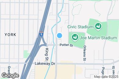 Map image of the property - 1422 Lincoln St