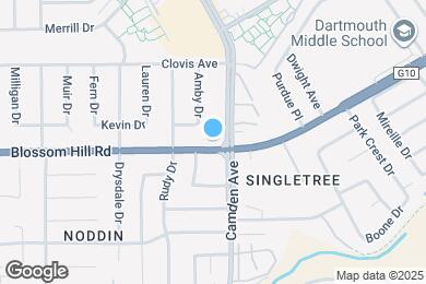 Map image of the property - 1609 Blossom Hill Rd