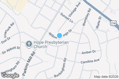 Map image of the property - 223 Willow Springs Dr