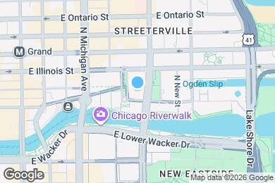 Map image of the property - 455 N Cityfront Plaza Dr