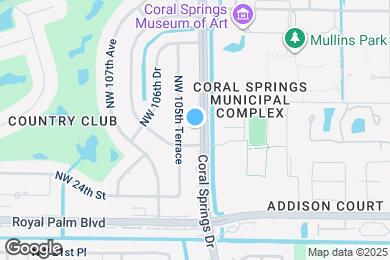 Map image of the property - 2588 Coral Springs Dr