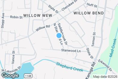 Map image of the property - 505 N Stanwood Ln