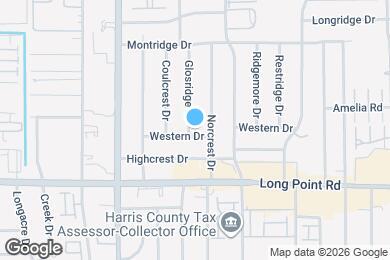 Map image of the property - 8510 Western Dr