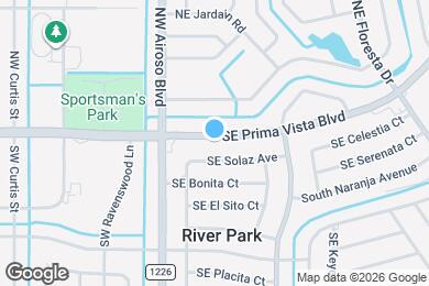 Map image of the property - 128 SE Prima Vista Blvd