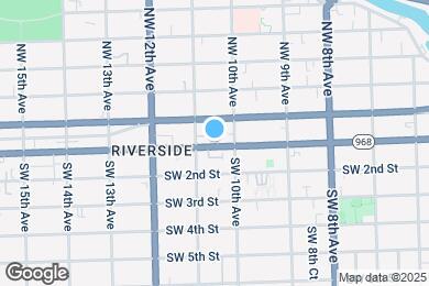 Map image of the property - 1051 SW 1st St