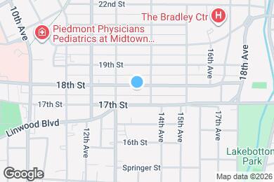 Map image of the property - 1324 18th St
