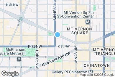Map image of the property - 1010 Massachusetts Ave NW