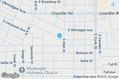 Map image of the property - 2011 Baltimore Ave