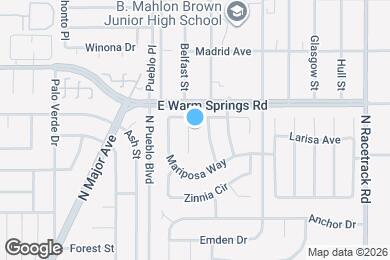 Map image of the property - 265 Prairie Rose St