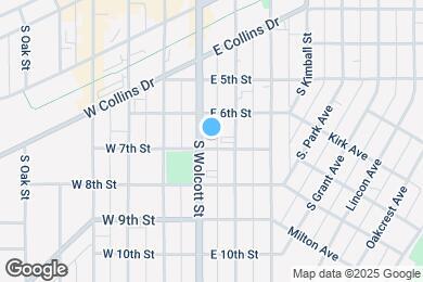 Map image of the property - 218 E 7th St