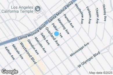 Map image of the property - 1920 Overland Ave