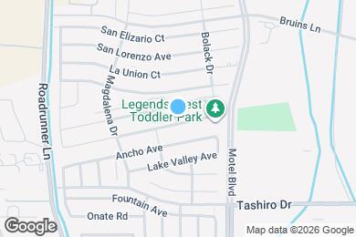 Map image of the property - 2836 Meriwether St