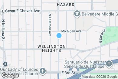 Map image of the property - 138 N Gage Ave