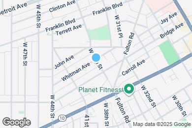 Map image of the property - 3801 Whitman Ave