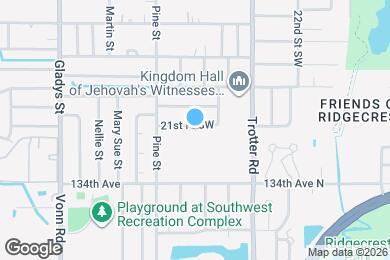 Map image of the property - 2634 21st Pl SW
