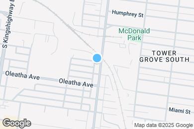 Map image of the property - 4300 Fairview Ave