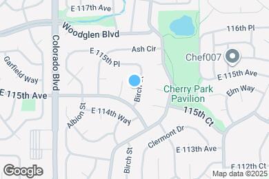 Map image of the property - 11537 Birch St