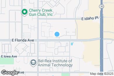 Map image of the property - 9934 E Carolina Cir