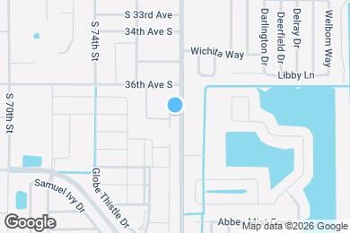 Map image of the property - 3662 Brownsville Pl