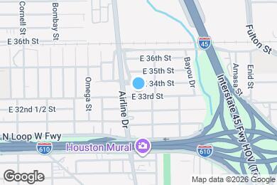 Map image of the property - 1311 E 33rd St