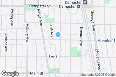 Map image of the property - 1005 Greenleaf St