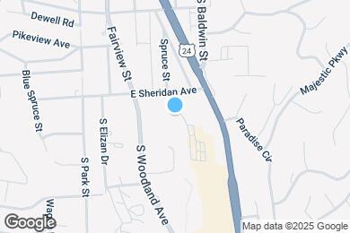 Map image of the property - Trail Ridge at Woodland Park Apartments