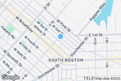 Map image of the property - 288 W 3rd St
