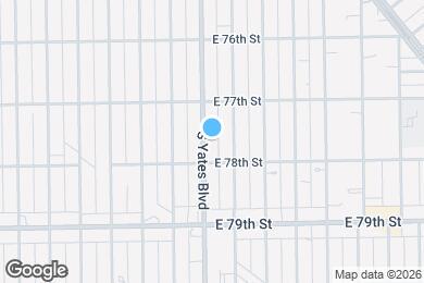 Map image of the property - 7741 S Yates Blvd