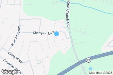 Map image of the property - 3068 Winners Cir SW