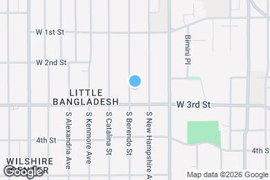 Map image of the property - 238 S Berendo St