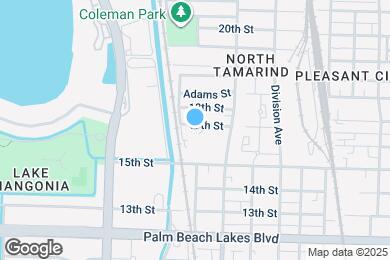 Map image of the property - 1040 17th St