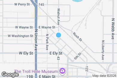 Map image of the property - 608 N Freedom Ave