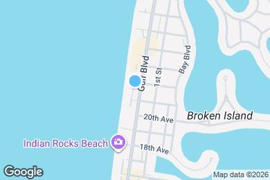 Map image of the property - 2110 Gulf Blvd