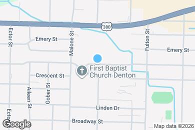 Map image of the property - 1233 Cordell St