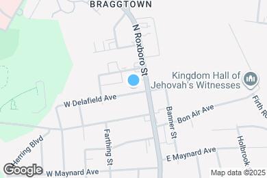 Map image of the property - 105 E Delafield Ave