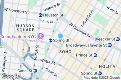 Map image of the property - 111 Sullivan St