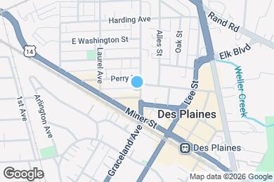 Map image of the property - 550 Graceland Ave
