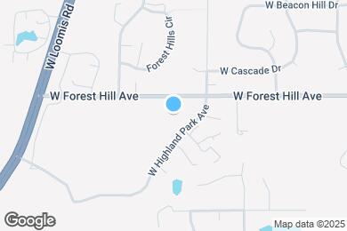 Map image of the property - Foresthill Highlands Apartments & Townhome...