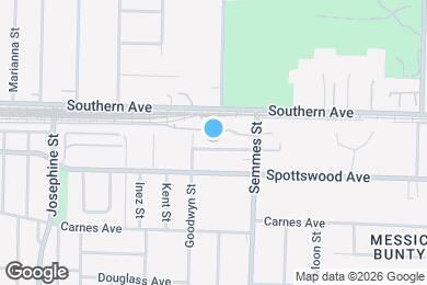 Map image of the property - 2984 Waverly Ave