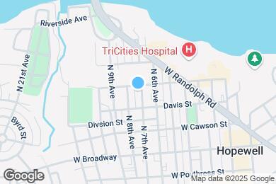 Map image of the property - 508 N 7th Ave