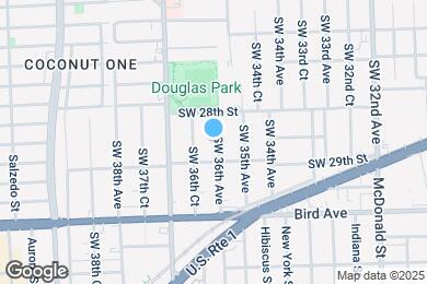 Map image of the property - 2852 SW 36th Ave