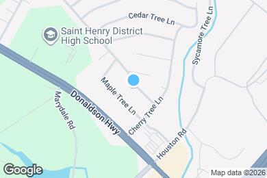 Map image of the property - 677 Peach Tree Ln