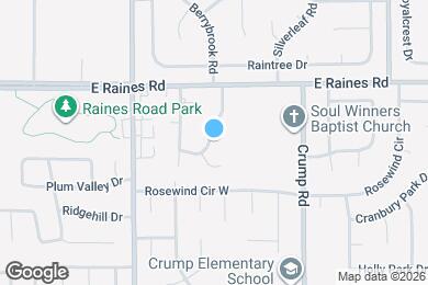 Map image of the property - 6001 Hickory Cove