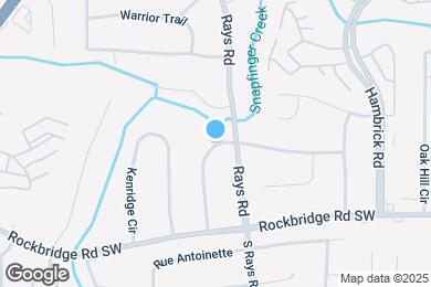 Map image of the property - 4156 Rockbridge Heights Dr